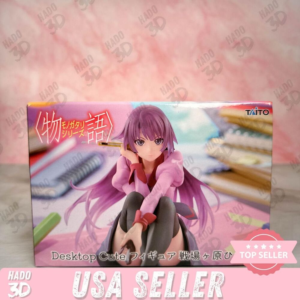 Monogatari Series Desktop Cute Figure Senjougahara Hitagi Taito JAPAN New